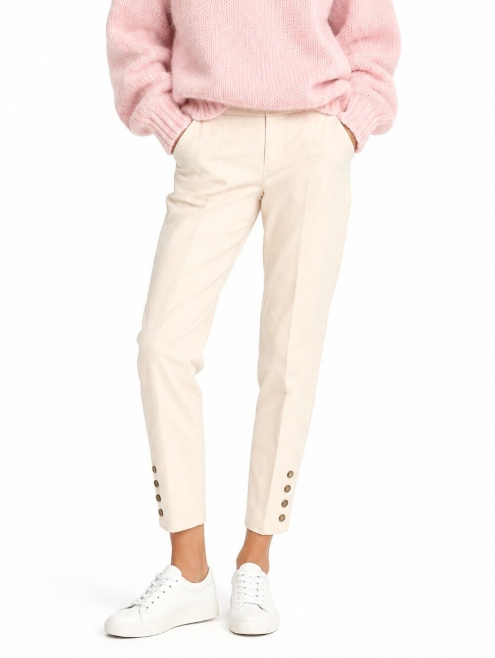 Talbots Pink Chatham Ankle Pants
